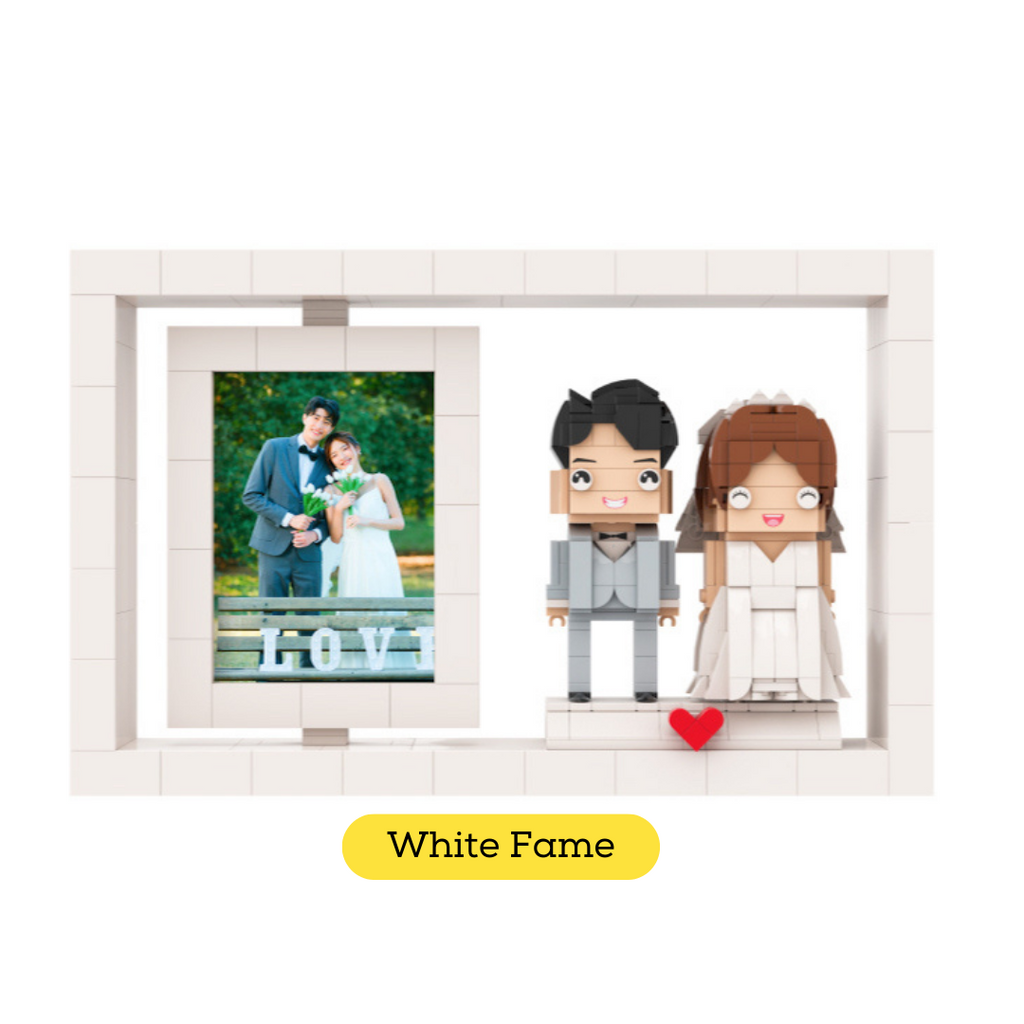 Unique Wedding Favors: Custom Brick Figures for Your Big Day